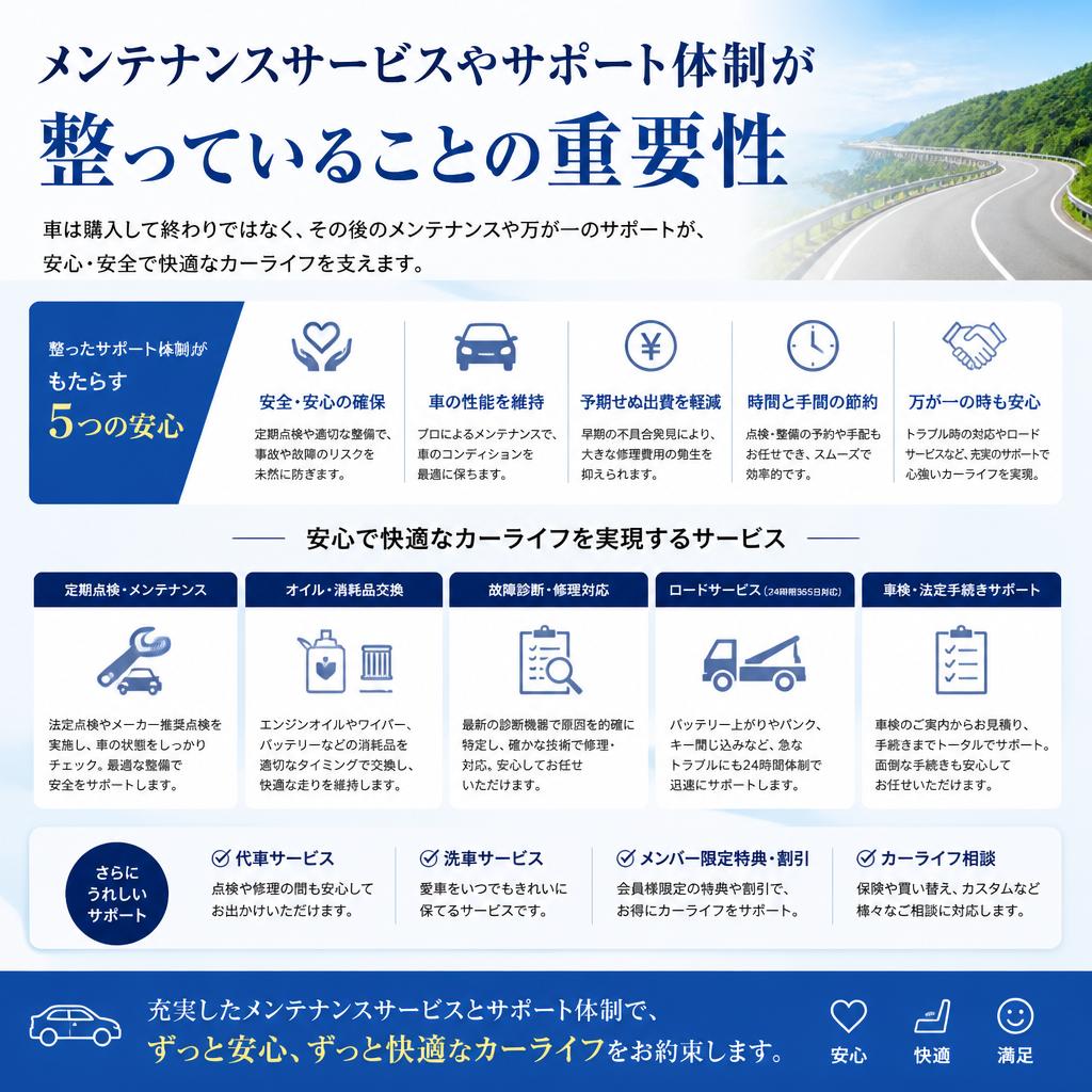 4. 充実したサービス内容